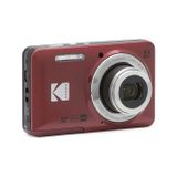 Friendly Zoom FZ55/5X 16,1 MP Kırmızı Dijital Fotoğraf Makinesi 5x Optik Zoom ile