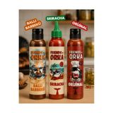FRIENDS OF ORKA 3'lü Set (Ballı Barbekü, Sriracha, Orijinal)