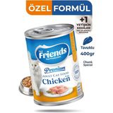 Friends Premium Tavuklu Yetişkin Kedi Konservesi Yaş Mama 400 gr