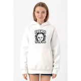Friends Til The End Beyaz Kadın 3İp Kapşonlu Sweatshirt