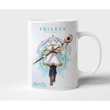 Frieren Anime Tasarım Kupa - Hediyelik Kupa - Baskılı Kupa - 001 - Beyaz - 300 ml