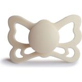 Frigg Butterfly Cream Silikon Emzik - Krem - 0 - 6 Ay
