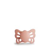 Frigg Butterfly Pretty In Peach Silikon Anatomik Damaklı Emzik - Şeftali