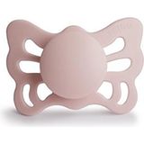 Frıgg Butterfly Silikon Emzik - Blush 0-6 Ay - Açık Pembe - 0 - 6 Ay