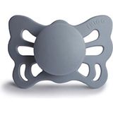 Frigg Butterfly Silikon Emzik - Great Gray 0-6 Ay - Mavi - Gri - 0 - 6 Ay