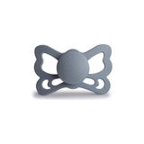 Frıgg Butterfly Silikon Emzik - Great Gray 6-18 Ay - Mavi - Gri - 6 - 18 Ay