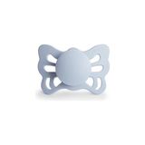 Frıgg Butterfly Silikon Emzik - Powder Blue 0-6 Ay - Açık Mavi - 0 - 6 Ay