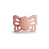 Frıgg Butterfly Silikon Emzik - Pretty In Peach 0-6 Ay - Şeftali - 0 - 6 Ay