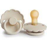 Frigg Daisy Cream 0-6 Ay Kauçuk Emzik - Bej - Standart