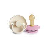 Frigg Daisy Ikili Kauçuk Emzik - Cream/lupine 6-18 Ay
