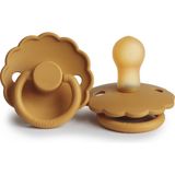 Frıgg Daisy Kauçuk Emzik - Honey Gold 0-6 Ay - 0 - 6 Ay - Hardal