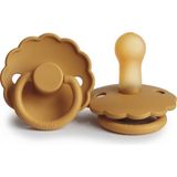 Frıgg Daisy Kauçuk Emzik - Honey Gold 6-18 Ay - 6 - 18 Ay - Hardal