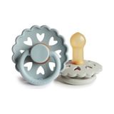 Frıgg Fairytale Ikili Kauçuk Emzik - Stone Blue/willow Grey 6-18 Ay - Mavi - 6 - 18 Ay