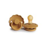 Frigg Frıgg Daisy Kauçuk Emzik - Honey Gold 0-6 Ay