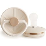 Frigg Frıgg Little Viking Silikon Emzik Cream 0-6 - Standart - Renkli
