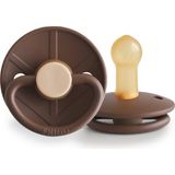 Frıgg Little Viking Kauçuk Emzik - Bjorn Cocoa - 6 - 18 Ay - Kahverengi