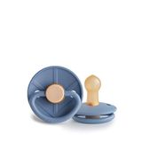 Frıgg Little Viking Kauçuk Emzik - Harald Ocean View - 0 - 6 Ay - Mavi