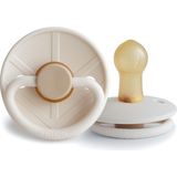Frıgg Little Viking Kauçuk Emzik - Sigrid Cream 0-6 Ay - 0 - 6 Ay - Krem