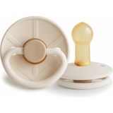 Frıgg Little Viking Kauçuk Emzik - Sigrid Cream - 6 - 18 Ay - Krem