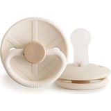 Frigg Little Viking Silikon Emzik Cream 6-18 Ay (2 Adet)