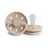 Frıgg Moon Phase Silikon Emzik - Croissant 6-18 Ay - 6 - 18 Ay - Bej