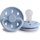 Frıgg Moon Phase Silikon Emzik - Powder Blue 0-6 Ay - 0 - 6 Ay - Açık Mavi