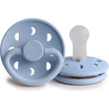 Frıgg Moon Phase Silikon Emzik - Powder Blue 6-18 Ay - 6 - 18 Ay - Açık Mavi