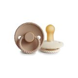 Frıgg Rope Ikili Kauçuk Emzik - Cream / Croissant 6-18AY - 6 - 18 Ay - Krem