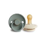 Frıgg Rope Ikili Kauçuk Emzik - Cream / Sage 6-18 Ay - 6 - 18 Ay - Krem