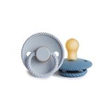 Frigg Rope Ikili Kauçuk Emzik - Ocean View / Powder Blue 0-6 Ay