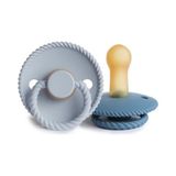 Frıgg Rope Ikili Kauçuk Emzik - Ocean View / Powder Blue 6-18 Ay - 6 - 18 Ay - Mavi