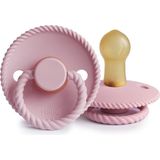 Frıgg Rope Kauçuk Emzik - Baby Pink 0-6 Ay - Pembe - 0 - 6 Ay