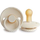 Frigg Rope Kauçuk Emzik - Cream 6-18 Ay (4 Adet)