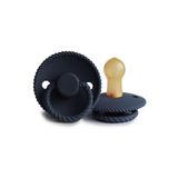 Frıgg Rope Kauçuk Emzik - Dark Navy 0-6 Ay