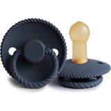 Frıgg Rope Kauçuk Emzik - Dark Navy 6-18 Ay - Lacivert - 6 - 18 Ay