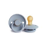 Frıgg Rope Kauçuk Emzik - Powder Blue 0-6 Ay - 0 - 6 Ay - Açık Mavi