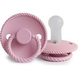 Frıgg Rope Silikon Emzik - Baby Pink 6-18 Ay - Pembe - 6 - 18 Ay
