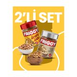 FRİGGY 2'li Set Leblebi Kreması 320 gr + Cevizli Tahin Kreması 320gr Özel Ramazan Paketi