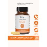 Frime Focus Complex | Günlük Odak Rutini 20 Kapsül | Sitikolin, Rhodiola, Ginkgo Biloba, L-Theanine, B6 ve B12