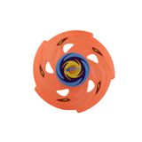 Frisbee Turuncu 24 cm Fırlatma Diski, Plaj ve Kumsal Eğlencesi için Renkli Frizbi