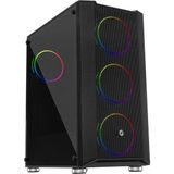 Frisby FC-9405G Panda Gaming Kasa (Double Slim Ring Rgb Fan + 650W 80+) - Siyah - Beyaz - yok