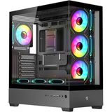 Frisby FC-9560G Nova-X 650W 80+ Gaming Kasa 7x Argb Fan - Siyah - Beyaz - yok