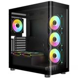 Frisby FC-9570 VANTA 750W 80+ Bronze 6x120MM ARGB Fan Mid Tower ATX Siyah Gaming (Oyuncu) Kasa