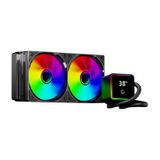 Frisby FCL-240B ARGB 240 mm AM5/1851P Siyah İşlemci Sıvı Soğutucu