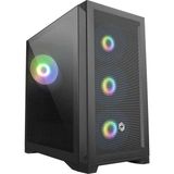 Frisby Frısby 600W+80 Bronze FC-9475G Crevo Gaming Mid-Tower Pc Kasası - Siyah - 200 W