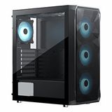 Frısby Frisby Fc-9485g 600w 80+ Bronz Usb 3.2 Rgb Atx Mid Tower Siyah Kasa Parlak Siyah