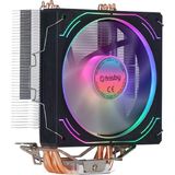 Frisby Frısby FCL-F1334C Rgb 120MM Amd/ıntel 4 Bakir Borulu Kule Tipi Islemci Sogutucu - Renkli