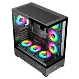 Frısby Frisby Nova-X 650W 80+ 7X12cm Argb Fan Seaview Mesh Atx Gaming Kasa Fc-9560G