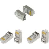 Frisby Ftp Cat6 Metal Rj45 Konnektör Network Kablosu (100 Lü Paket) Fnw-4522N - Yok