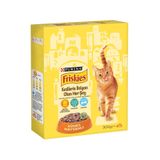Friskies 5 Adet Tavuklu Kuru Kedi Maması 300 gr